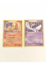 Ho-oh 27/115 Lugia 29/115 Cartas Pokémon Lendário