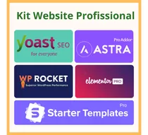 Yoast Seo + Elementor Pro + Astra Pro + Wp Rocket + Starter