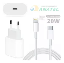 Cabo Fonte Compatível iPhone SE X Xr 11 12 13 14 Usb-c 20w