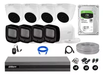 Kit 8 Cámaras Seguridad Fullhd + 2tb Mayor Alcance Varifocal