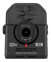 Videocámara Zoom Q2n- 4k Ntsc/pal Black