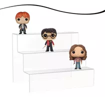 Escadinha Expositora Acrílico Para Funko Pop 33x5x5 3degraus