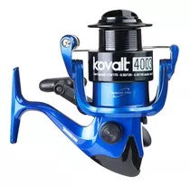 Reel Waterdog Kovalt 6003 3rule 0.45/140 Mm/m 5.2:1 Color Azul Lado De La Manija Derecho/izquierdo
