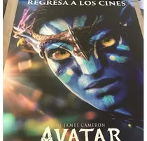 Afiche-póster De Película De Cine Original Avatar