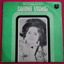 Diana Vidal Nostalgias Lp No Cd Macondo Records Muy Bueno