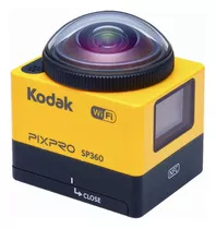 Cámara Kodak De Acción Pixpro Sp360 1080p 360º 214º Wifi Color Amarillo