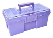 Caja Para Herramientas 16 Pulgadas Organizador En Tapa 9101