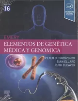 Libro: Emery. Elementos De Genética Médica Y Genómica. Turnp