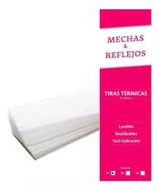 Tiras Térmicas Papel Para Mechas Y Reflejos Largas 24unid