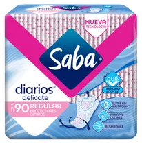 Protectores Saba Diarios Delicate Regular Caja 90 Unidades