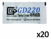 Sobres Pasta Grasa Térmica Disipador Calor Gd220 0,5grs