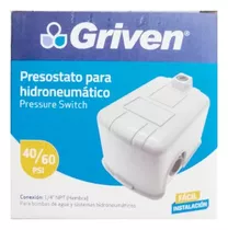 Presostato 40-60 Psi Para Hidroneumático Griven