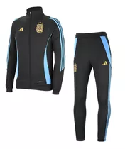 Conjunto Fútbol adidas Seleccion Argentina Hombre En Gris Y 