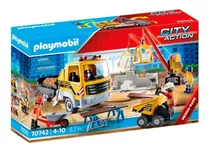 Juguete Camion Volqueta Playmobil City Action 82 Piezas Febo