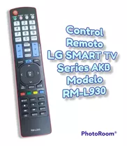 Control Remoto Tv LG Smart Tv Serie Akb Modelo Rm-l930 