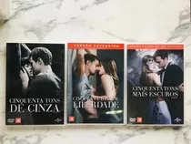 Dvd Original Trilogia Cinquenta Tons De Cinza