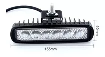 Reflector 12v Mini Barra Led Cree Camioneta Auto Cuatri Moto