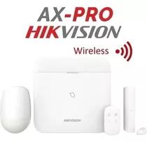 Kit Alarma Hikvision Axpro Inalambrica 48z Wifi - Color Blanco