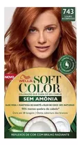 Tonalizante Soft Color 743 Louro Acobreado - Wella