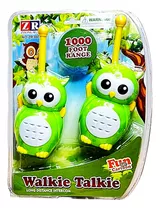 Walkie Talkie Lechuza Buo 300m Handy Radio Juguete Infantil