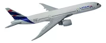 Miniatura De Avião B787 Latam Em Metal 16cm