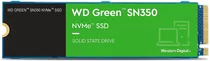 Disco Sólido Interno Western Digital Wd Green Sn350 Wds200t3g0c 2tb Azul