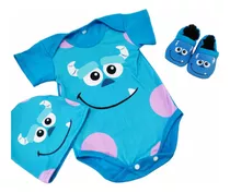 Disfraz Body Sullivan Monster Inc Para Bebe Niño Niña