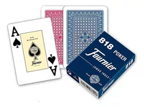 4 Mazos Cartas Poker Plastificadas Fournier Envio Gratis 
