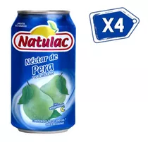 Jugo De Néctar De Pera Lata 340 Ml Natulac 