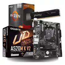 Combo Actualización Pc Ryzen 7 5700g 16gb Mother A520m-k