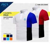 Camiseta Tipo Polo Corporativa Combinada - Fabrica Directa
