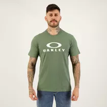 Camiseta Oakley O Bark Ss Verde Militar