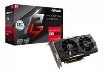 Placa De Video Amd Asrock  Phantom D Radeon R  Rx580 8g