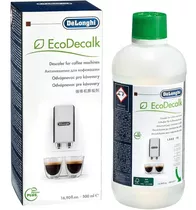 Delonghi Eco Solución Descalsificante 16.9 Onzas., Transpare