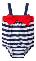 Bikini Maya Niña Traje De Baño Verano Marin Cat &jack Upf 50