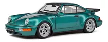 Miniatura Porsche 911 (964) Turbo Wimbledon 1991 1:18 Solido Cor Verde