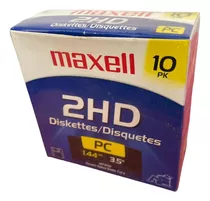 Disquetes Maxell 2 Hd 10 Un.