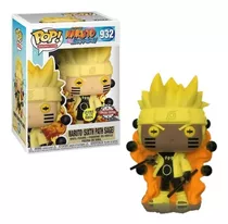 Figura De Acción  Funko Naruto Shippuden Naruto Six Path Sage/glows In The Dark De Funko Pop! Animation