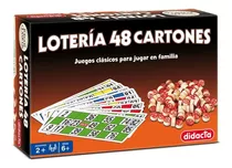 Lotería 48 Cartones Didacta Juegos De Mesa Familia Y Amigos