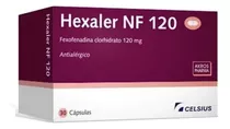 Hexaler® Nf 120mg X 30 Cápsulas (fexofenadina)
