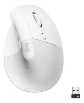 Mouse Logitech Lift Inalámbrico Ergonómico Sensor Óptico Blanco