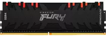 Memoria Ram Gamer Color Negro 8gb 1 Kingston Kf432c16rba/8