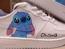 Zapatillas Stich Pintadas A Mano X5 Unidades.ideal Negocio