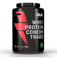 Whey Protein Concentrado 900g Chocolate Branco Dux Nutrition