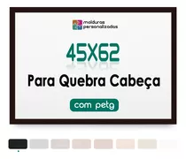 Moldura Quebra Cabeça Game Office De 1000 Pçs 45x62 C/ Petg