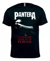 Remera Pantera Vulgar Display 100% Algodón Premium Peinado