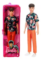 Muñeco Ken Fashionista 184 Barbie Mattel Pce Hbv24 Bigshop
