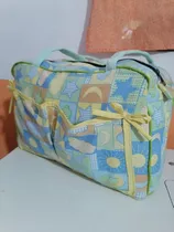 Pañalera Bolso Unisex Con Cambiador Más Porta Chupon