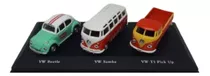 Coca -cola Colletion Volkswagen Gift Set 1962 Samba,1966 Bt 