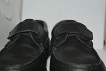 Zapatos Colegiales Negro 32 Casi Sin Uso -cuero Vacuno